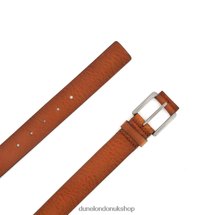 Casual Leather Belt Men N4BBPB694 Dune London Orkkley Tan