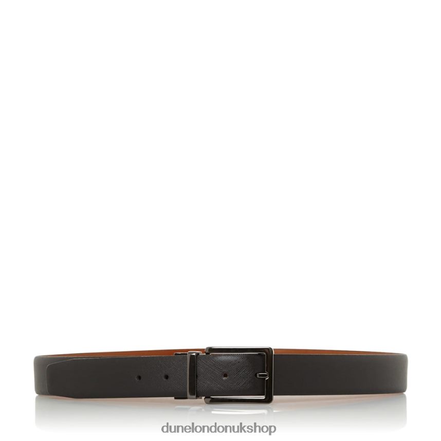 Reversible Leather Belt Men N4BBPB857 Dune London Opra Tan