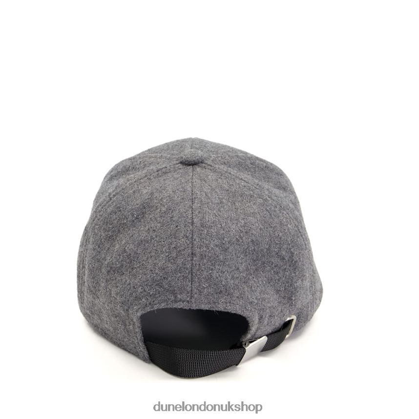 Stitch-Detail Baseball Cap Men N4BBPB727 Dune London Olindo Grey