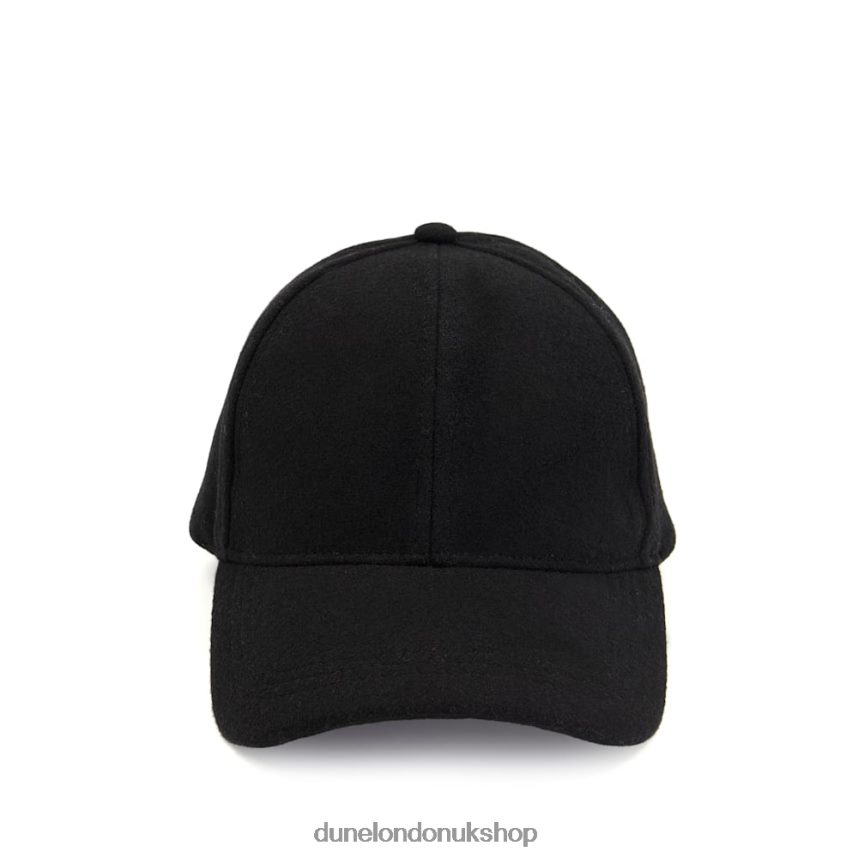 Stitch-Detail Baseball Cap Men N4BBPB728 Dune London Olindo Black