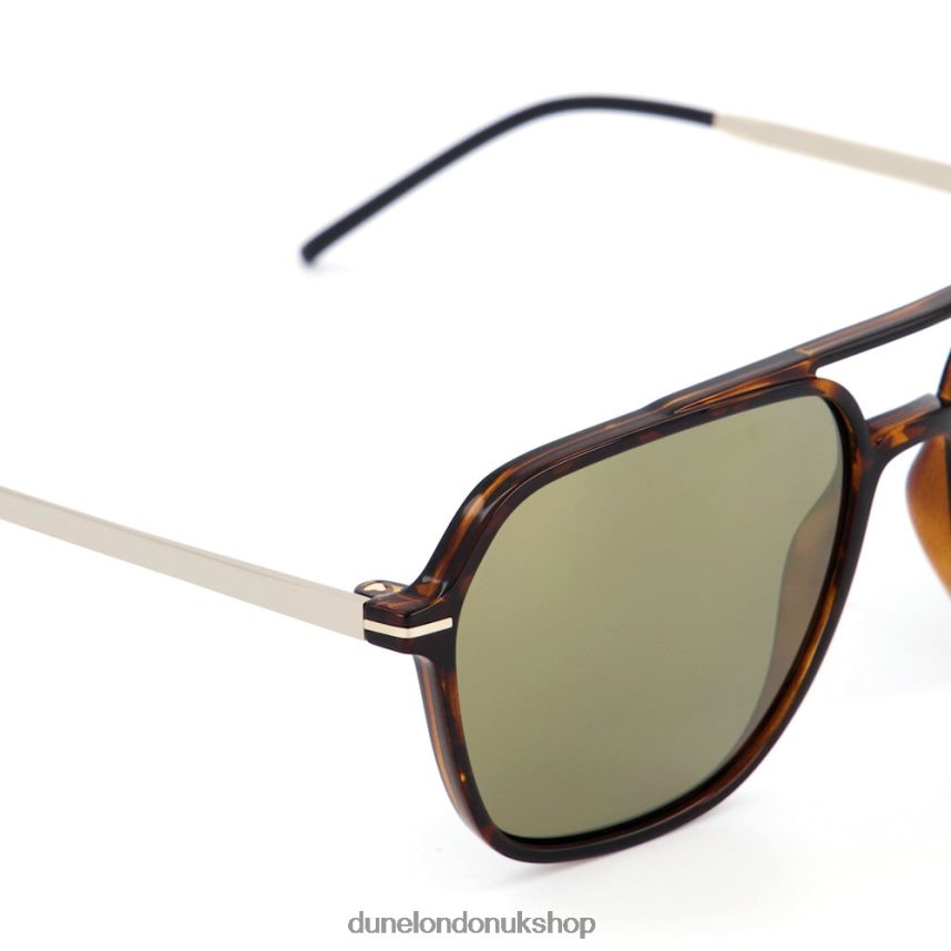 Oversizezd Sunglasses Men N4BBPB767 Dune London Osark Tortoiseshell