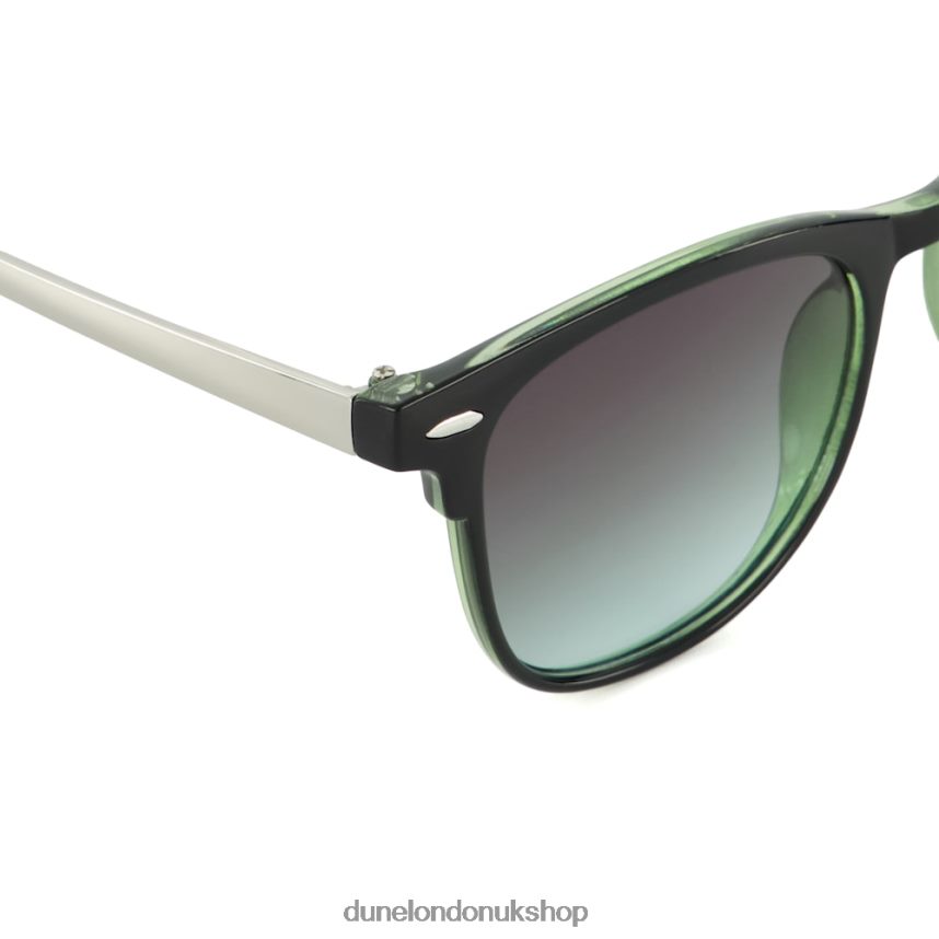 Slim-Line Sunglasses Men N4BBPB712 Dune London Obscured Green