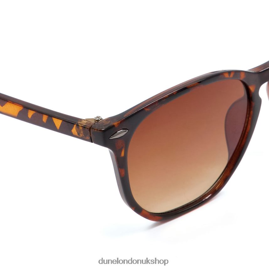 Transparent Frame Sunglasses Men N4BBPB739 Dune London Ospen Tortoiseshell