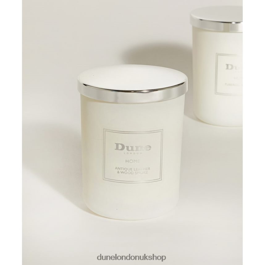 Wood Smoke Scented Candle Women N4BBPB359 Dune London Candle3 Silver