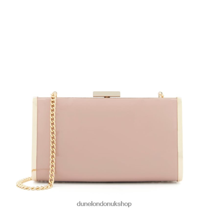 Boxy Clutch Bag Women N4BBPB388 Dune London Blaike Blush