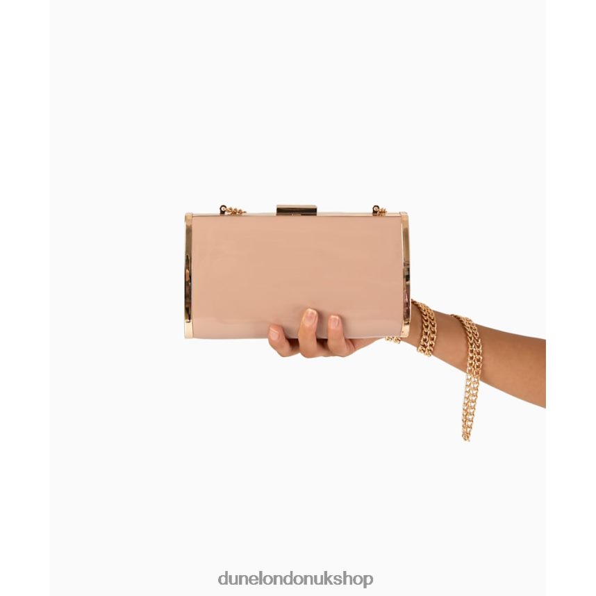 Boxy Clutch Bag Women N4BBPB388 Dune London Blaike Blush