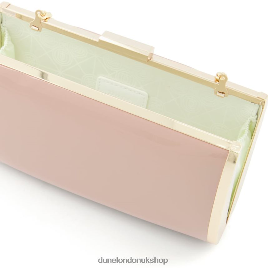 Boxy Clutch Bag Women N4BBPB388 Dune London Blaike Blush