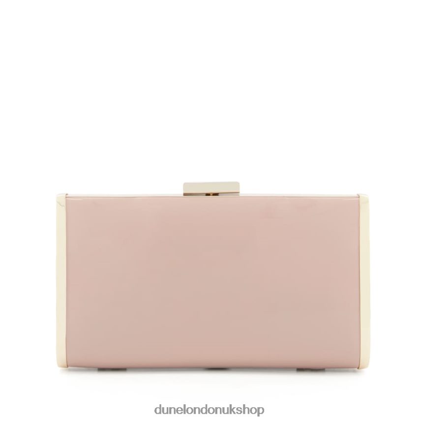 Boxy Clutch Bag Women N4BBPB388 Dune London Blaike Blush