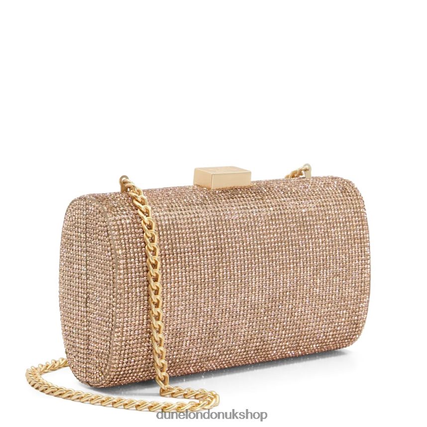 Diamante Clutch Bag Women N4BBPB310 Dune London Bryannies Rose Gold