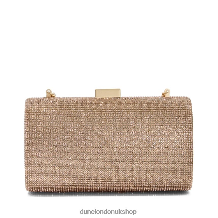 Diamante Clutch Bag Women N4BBPB310 Dune London Bryannies Rose Gold