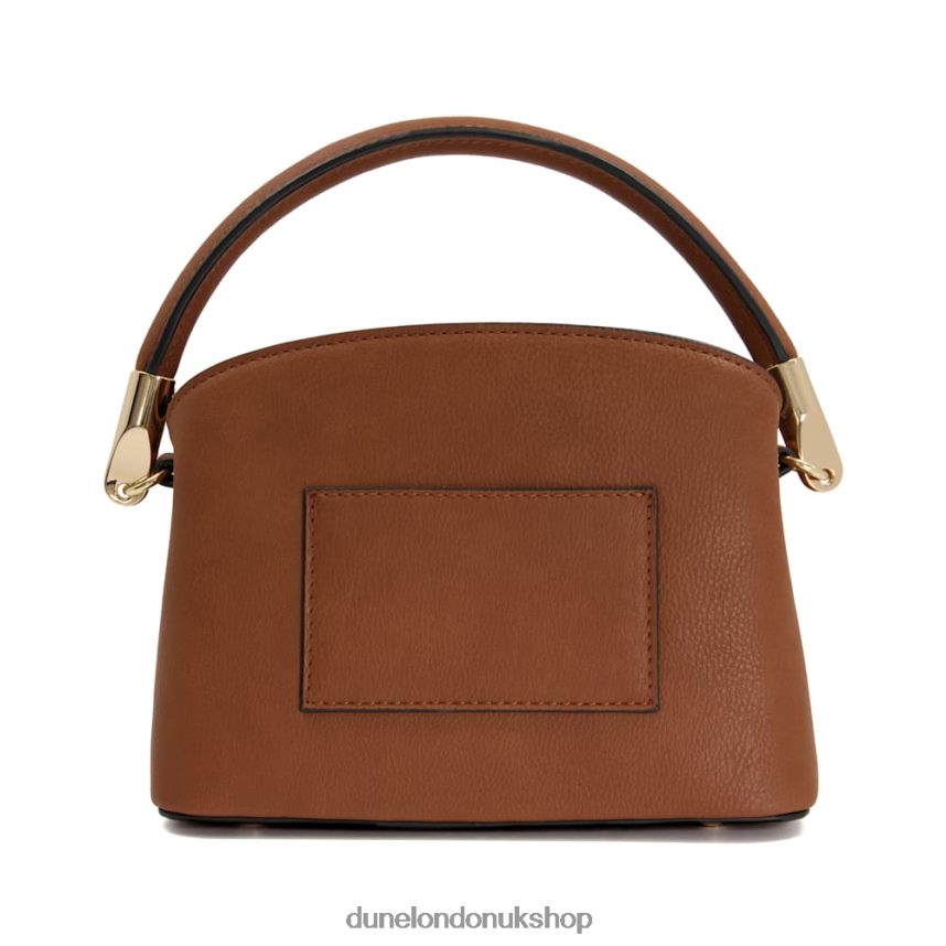 Small Laser-Cut Detail Grab-Bag Women N4BBPB265 Dune London Delainy Tan