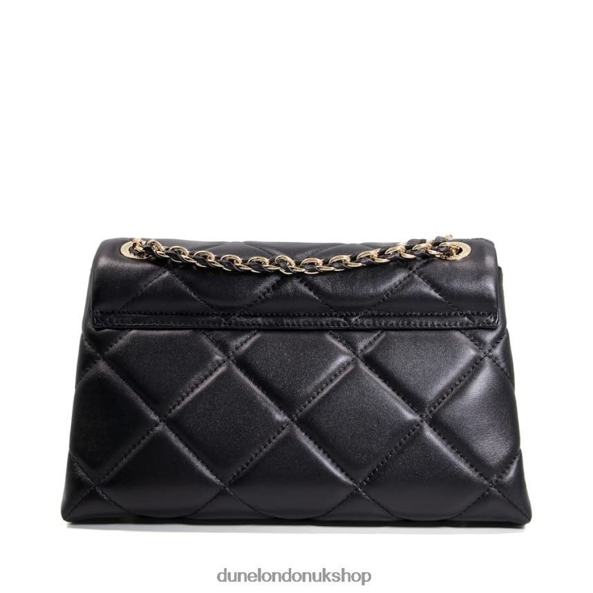 Large Quilted Leather Bag Women N4BBPB10 Dune London Duchess L Black