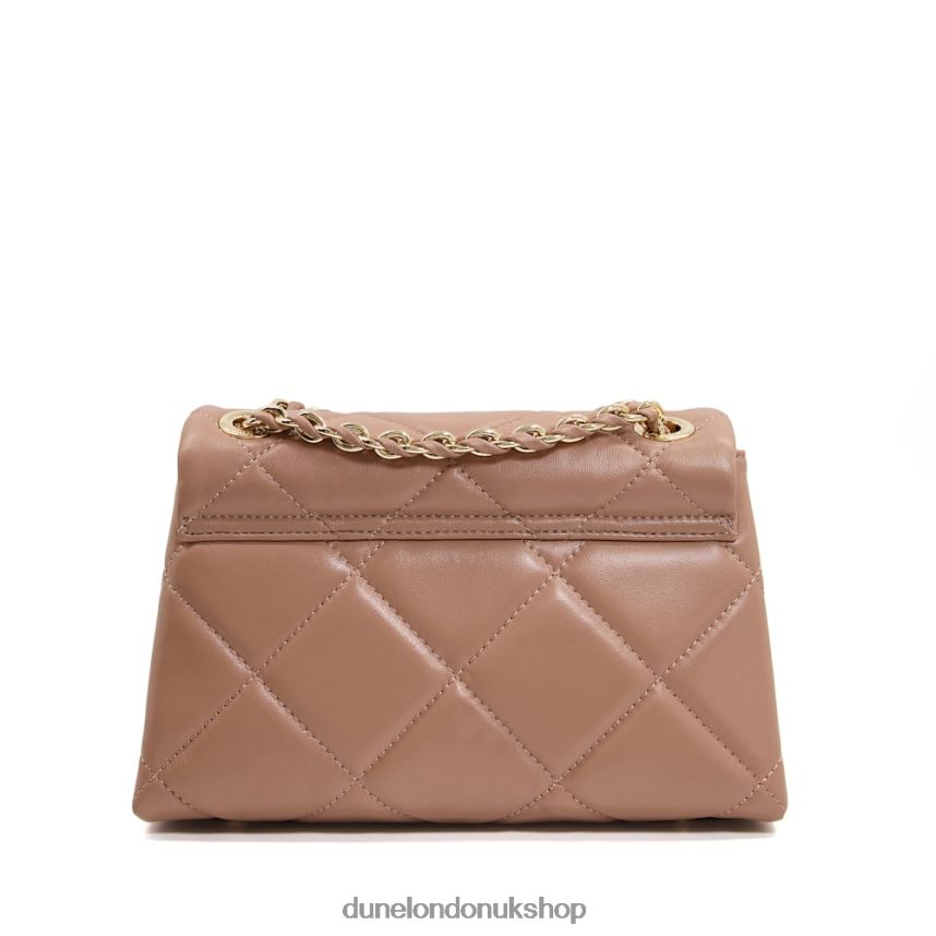 Medium Quilted Thread-Chain Bag Women N4BBPB11 Dune London Duchess Caramel