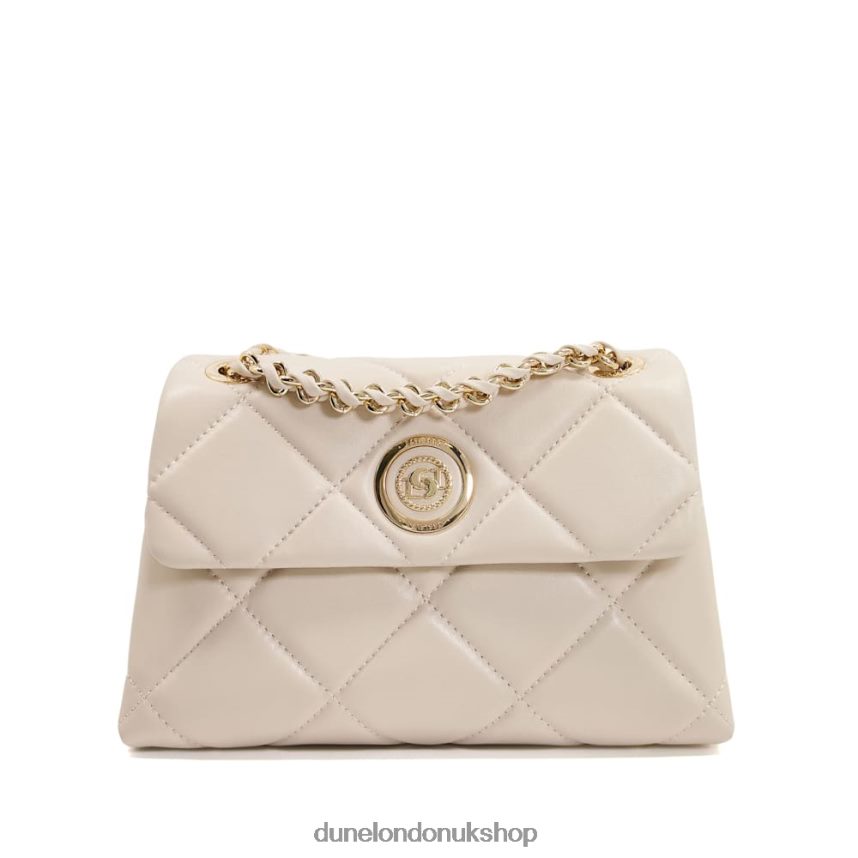 Medium Quilted Thread-Chain Bag Women N4BBPB341 Dune London Duchess Cream