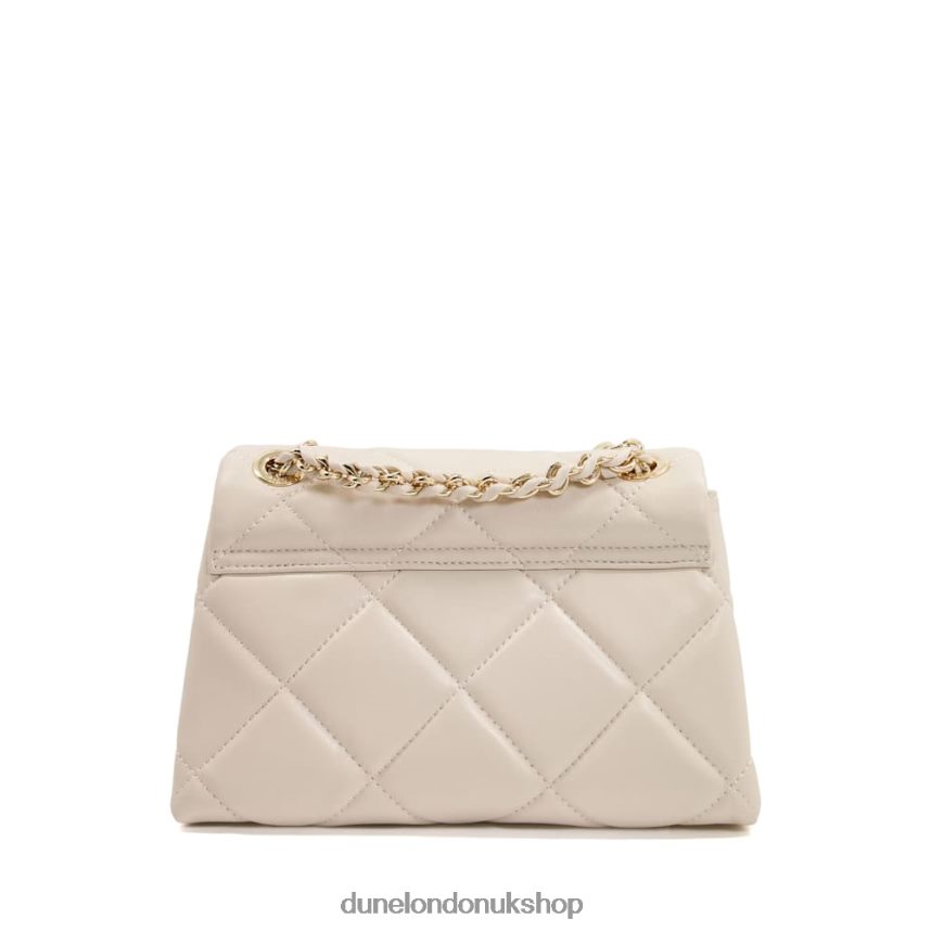 Medium Quilted Thread-Chain Bag Women N4BBPB341 Dune London Duchess Cream