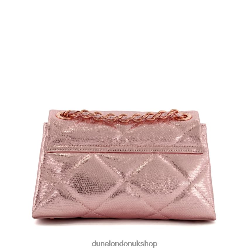 Small Quilted Leather Bag Women N4BBPB26 Dune London Duchess S Pink