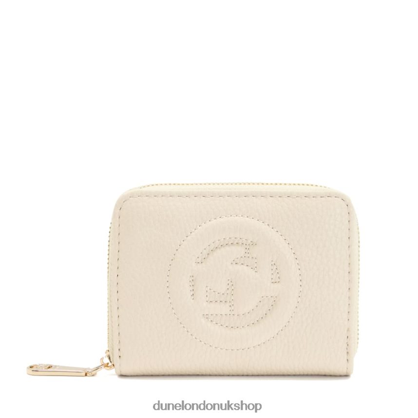 Embossed-Logo Cardholder Women N4BBPB261 Dune London Kixter Blush - Click Image to Close