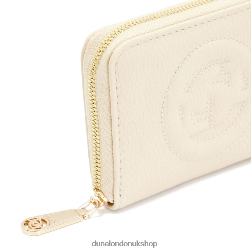 Embossed-Logo Cardholder Women N4BBPB261 Dune London Kixter Blush