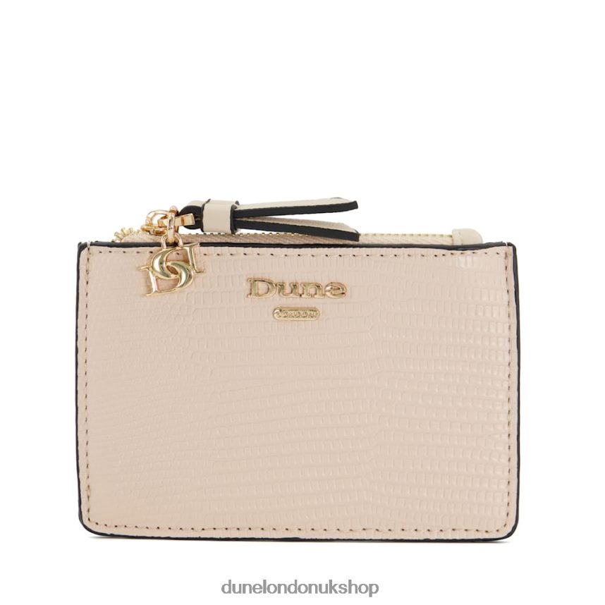 Structured Charm-Detail Cardholder Women N4BBPB258 Dune London Knoxville Nude - Click Image to Close