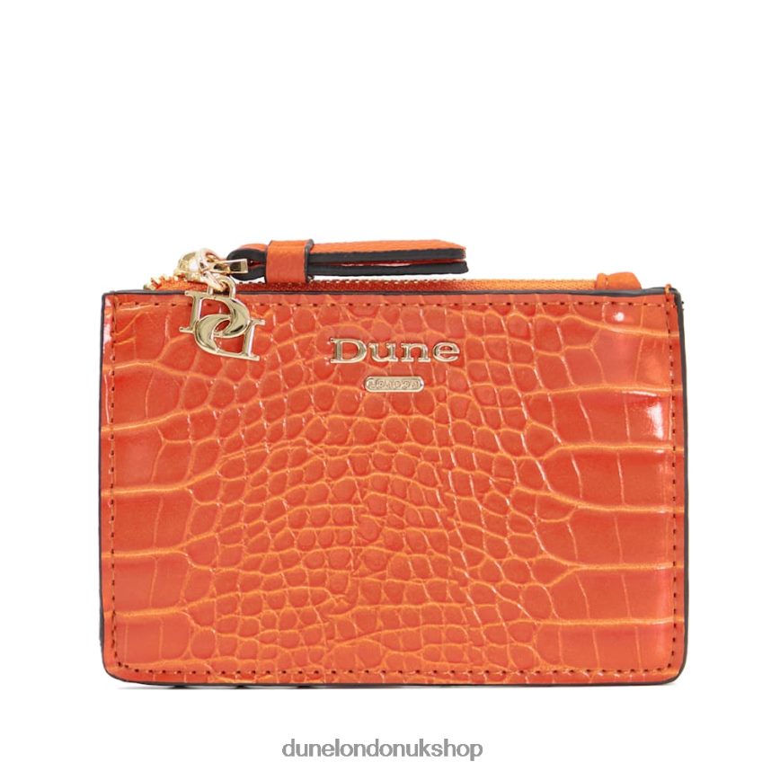 Structured Charm-Detail Cardholder Women N4BBPB259 Dune London Knoxville Orange