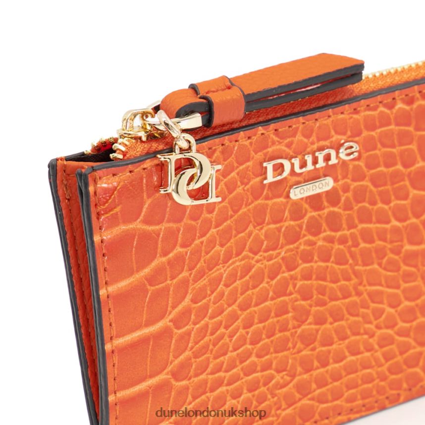 Structured Charm-Detail Cardholder Women N4BBPB259 Dune London Knoxville Orange