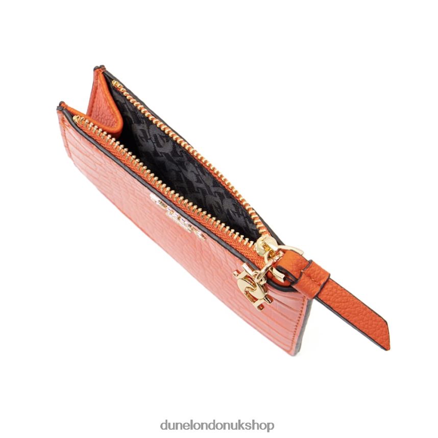 Structured Charm-Detail Cardholder Women N4BBPB259 Dune London Knoxville Orange