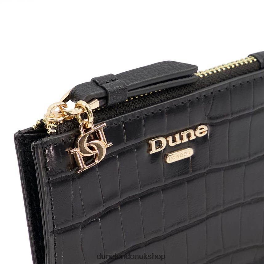 Structured Charm-Detail Cardholder Women N4BBPB315 Dune London Knoxville Black