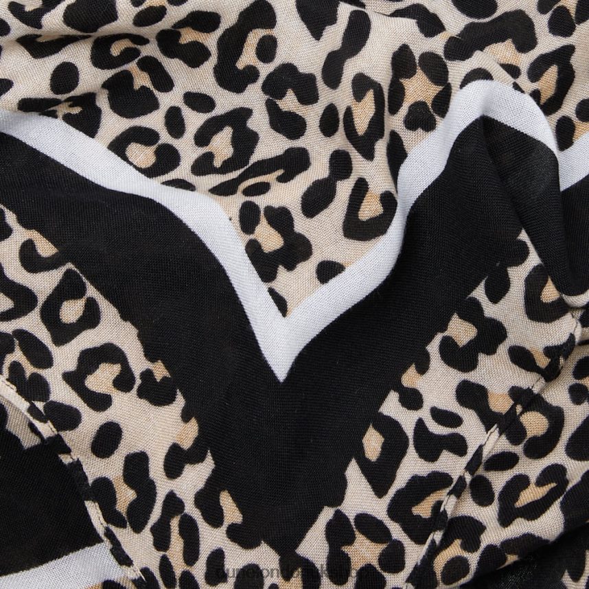 Leopard-Print Scarf Women N4BBPB290 Dune London Leyton Leopard