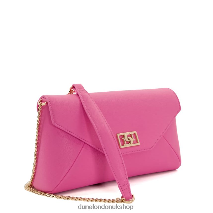 Chain Handle Shoulder Bag Women N4BBPB157 Dune London Elissia Fuchsia