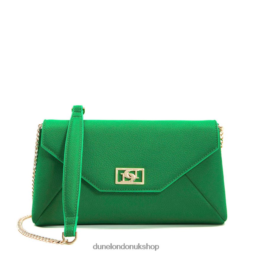 Chain Handle Shoulder Bag Women N4BBPB333 Dune London Elissia Green