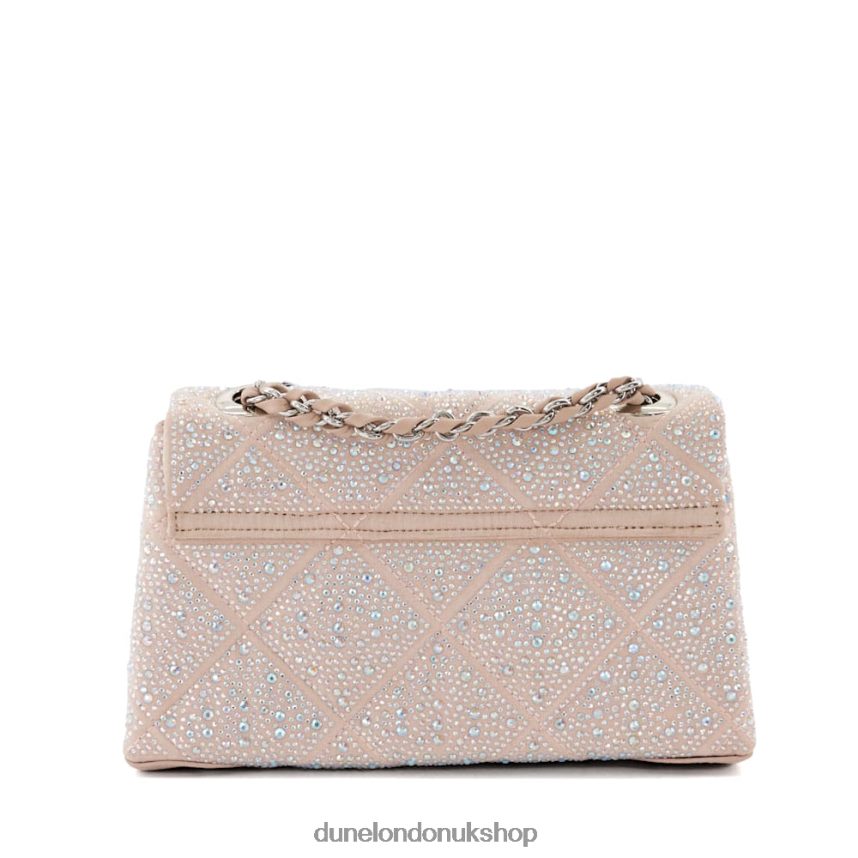 Diamante-Embellished Shoulder Bag Women N4BBPB45 Dune London Duchess B Ecru