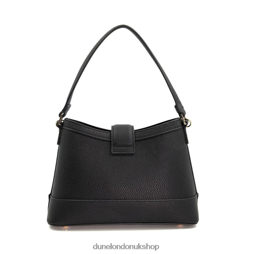 Medium Recycled Chain-Detail Shoulder Bag Women N4BBPB222 Dune London Desirable Black