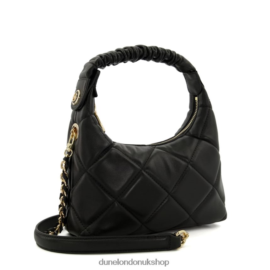 Quilted Ruched-Shoulder Bag Women N4BBPB161 Dune London Duchess H Black