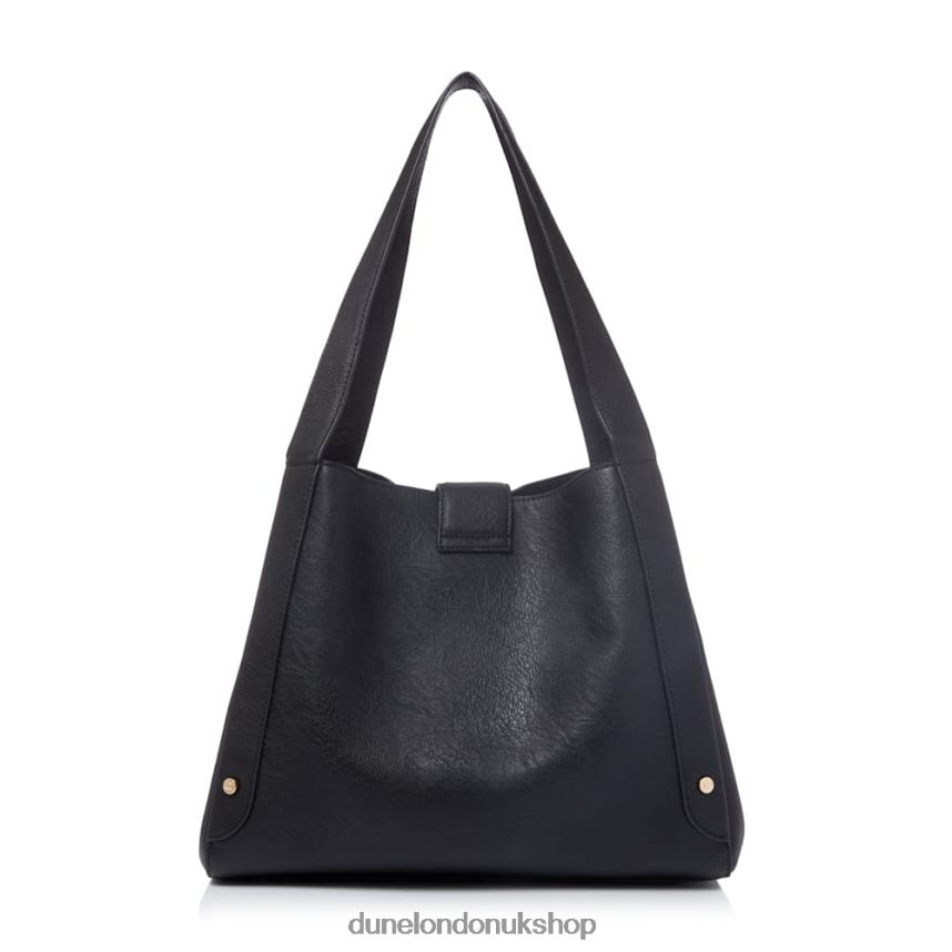 Slouchy Shoulder Bag Women N4BBPB391 Dune London Dixen Black