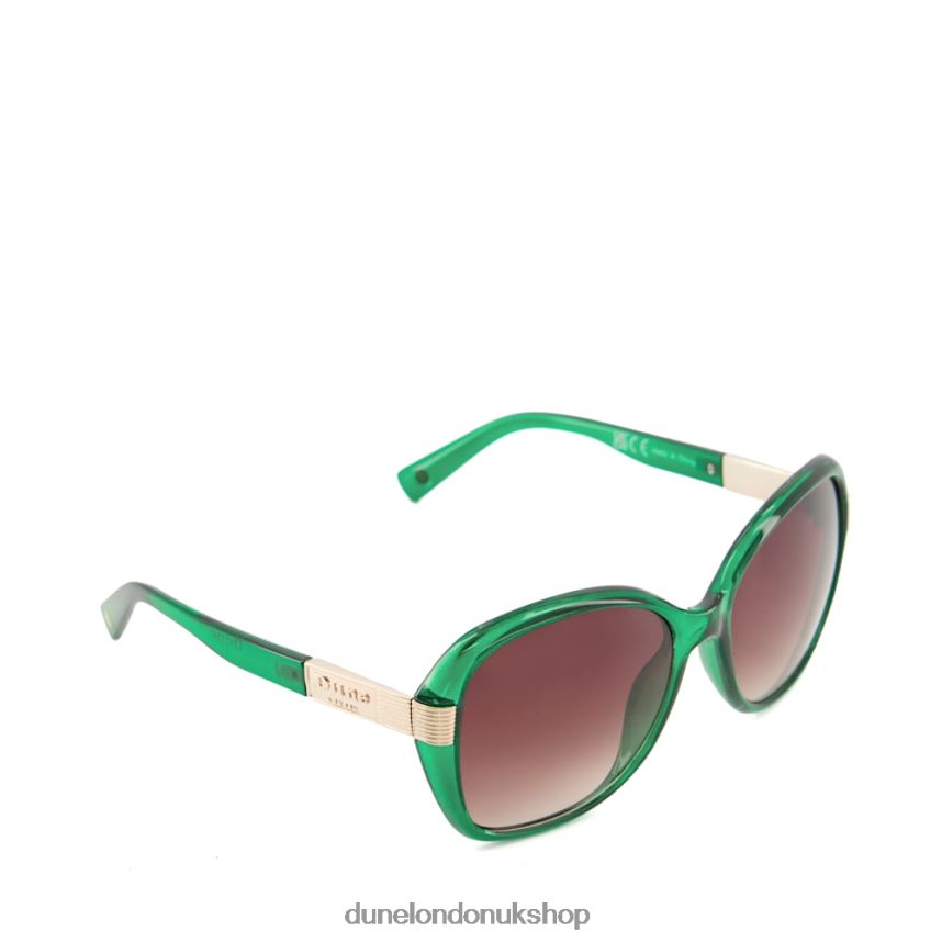 Oversized Sunglasses Women N4BBPB119 Dune London Grennada Green