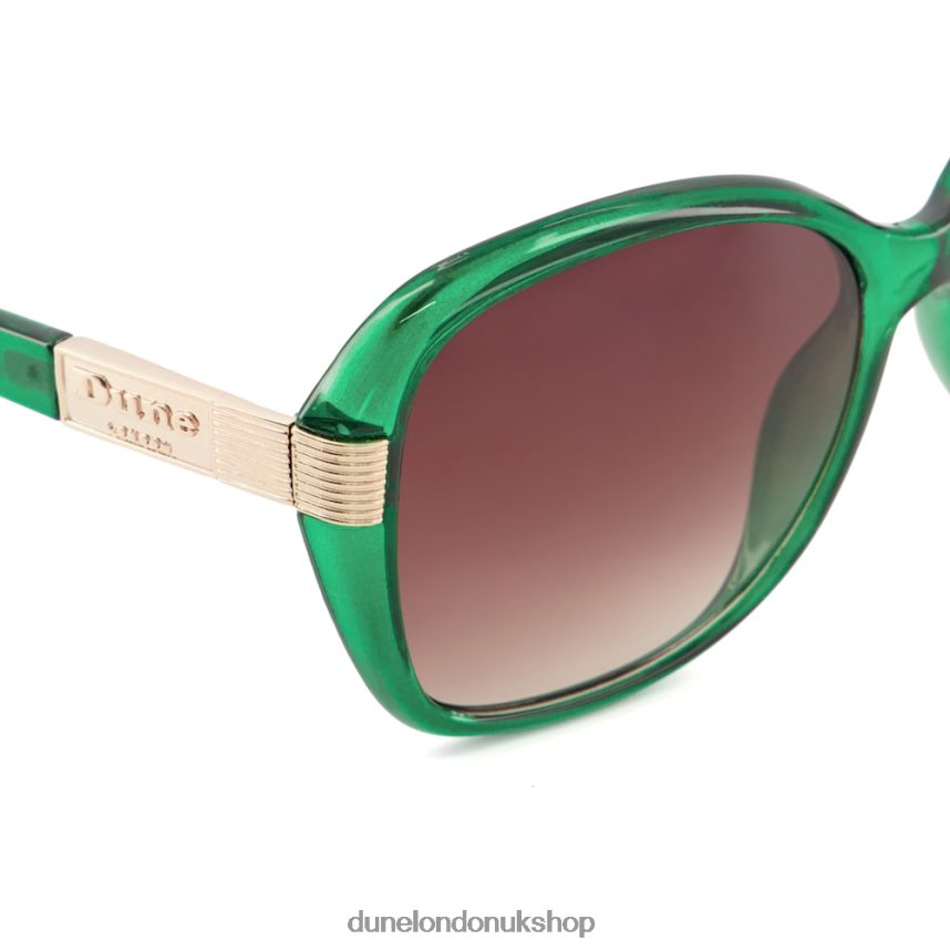 Oversized Sunglasses Women N4BBPB119 Dune London Grennada Green