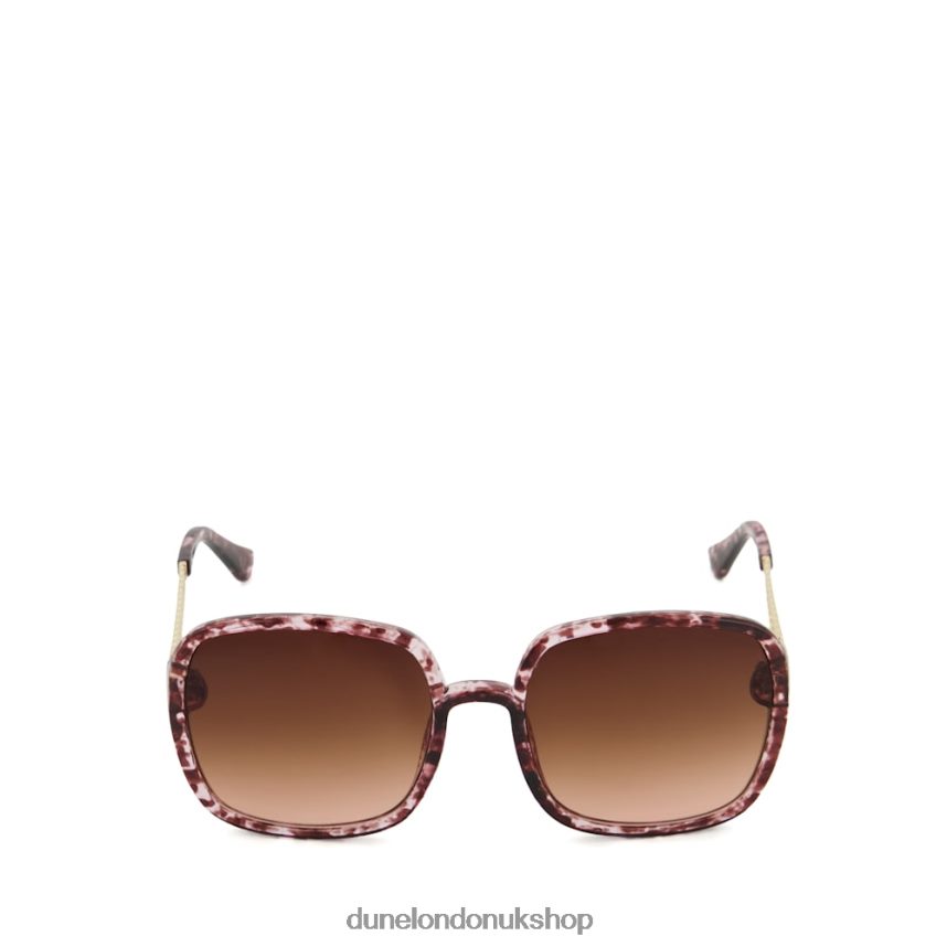 Recycled Oversized Sunglasses Women N4BBPB159 Dune London Glamour Blush