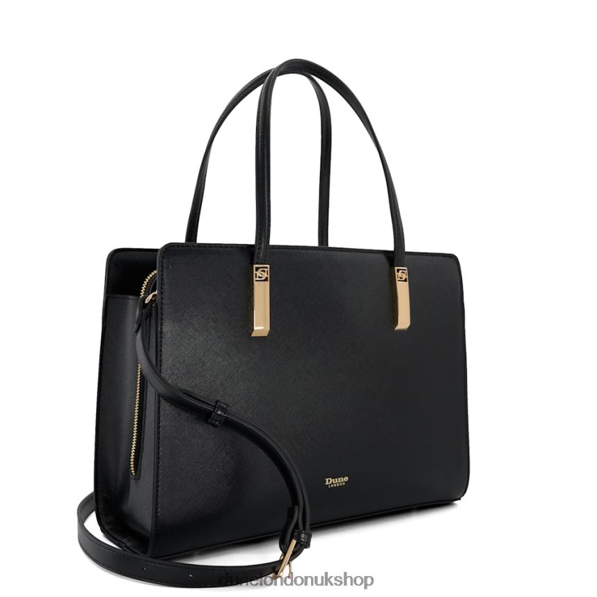 Branded Tote Bag Women N4BBPB32 Dune London Denbeigh Black