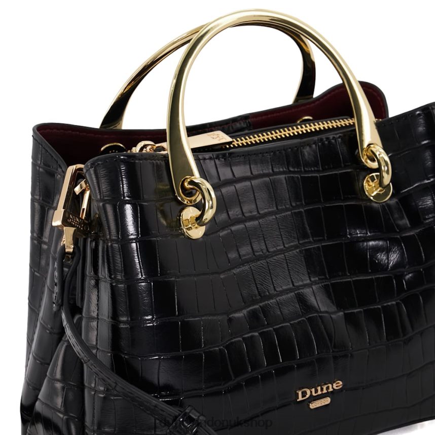 Gold Top Handle Tote Women N4BBPB31 Dune London Dinkydorrien Black