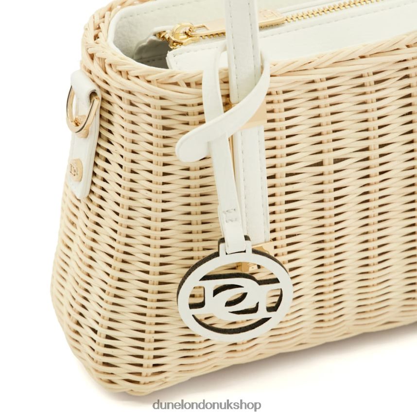 Small Raffia Tote Bag Women N4BBPB145 Dune London Dinkydorries Natural