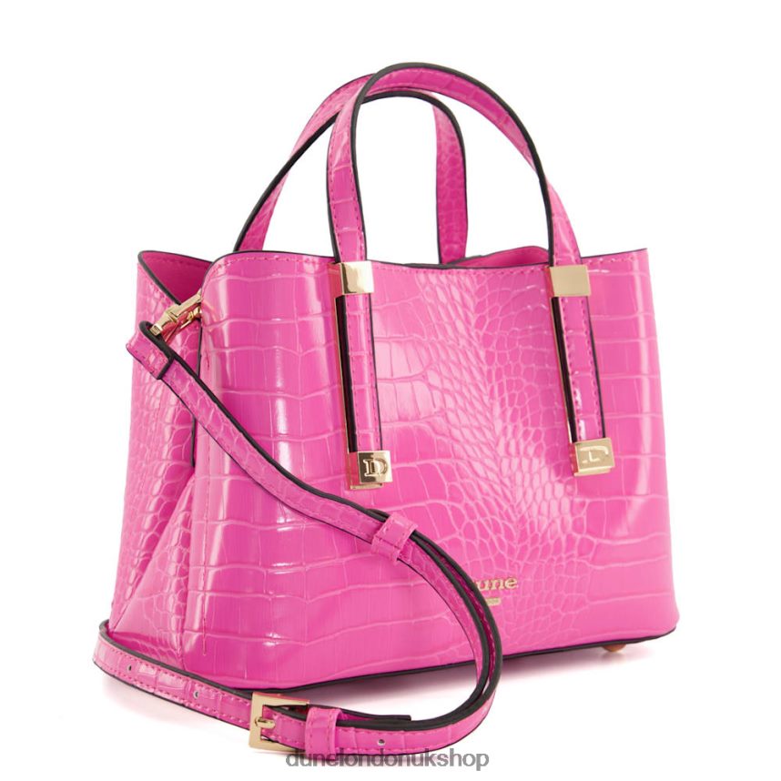 Unlined Mini Tote Bag Women N4BBPB197 Dune London Dinkydorrie Fuchsia