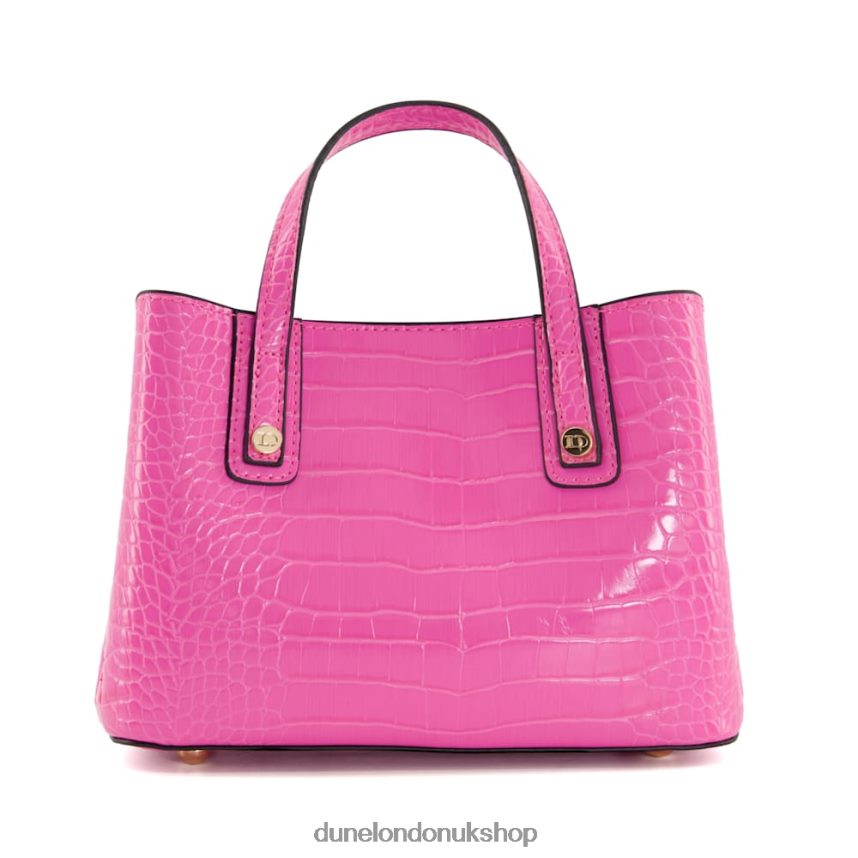 Unlined Mini Tote Bag Women N4BBPB197 Dune London Dinkydorrie Fuchsia