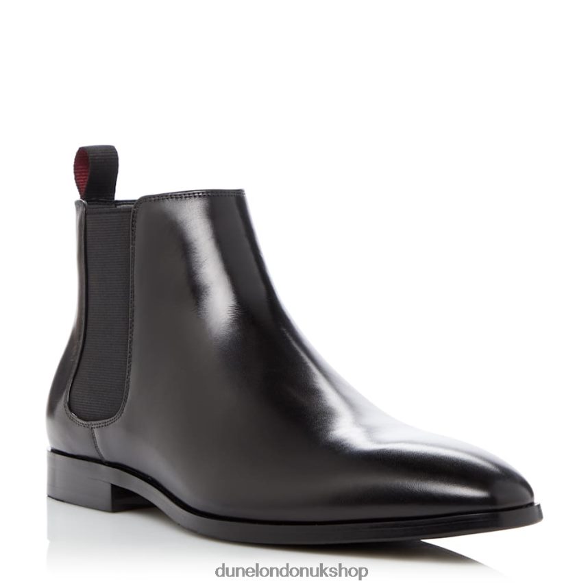 Almond-Toe Chelsea Boots Men N4BBPB755 Dune London Mantle Black