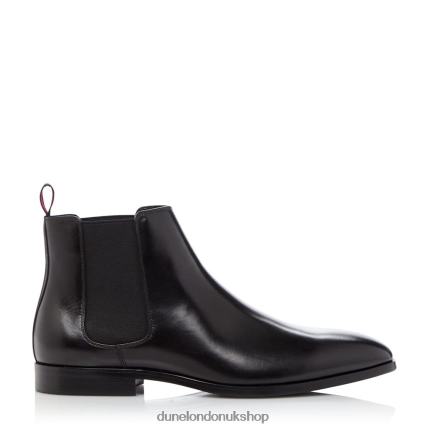 Almond-Toe Chelsea Boots Men N4BBPB755 Dune London Mantle Black