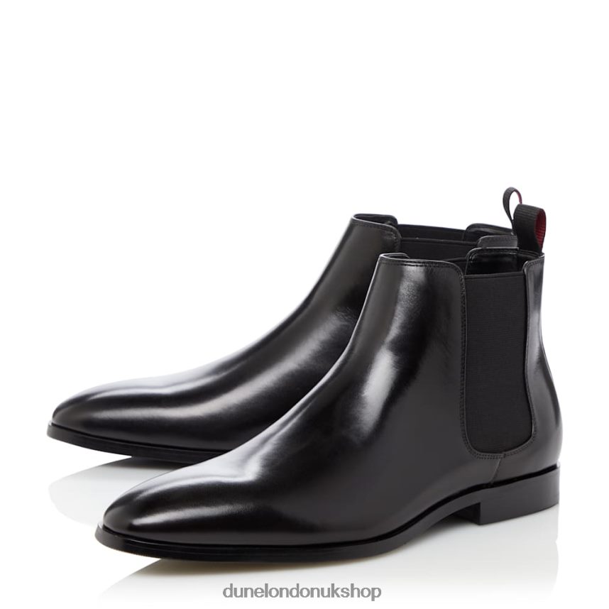 Almond-Toe Chelsea Boots Men N4BBPB755 Dune London Mantle Black