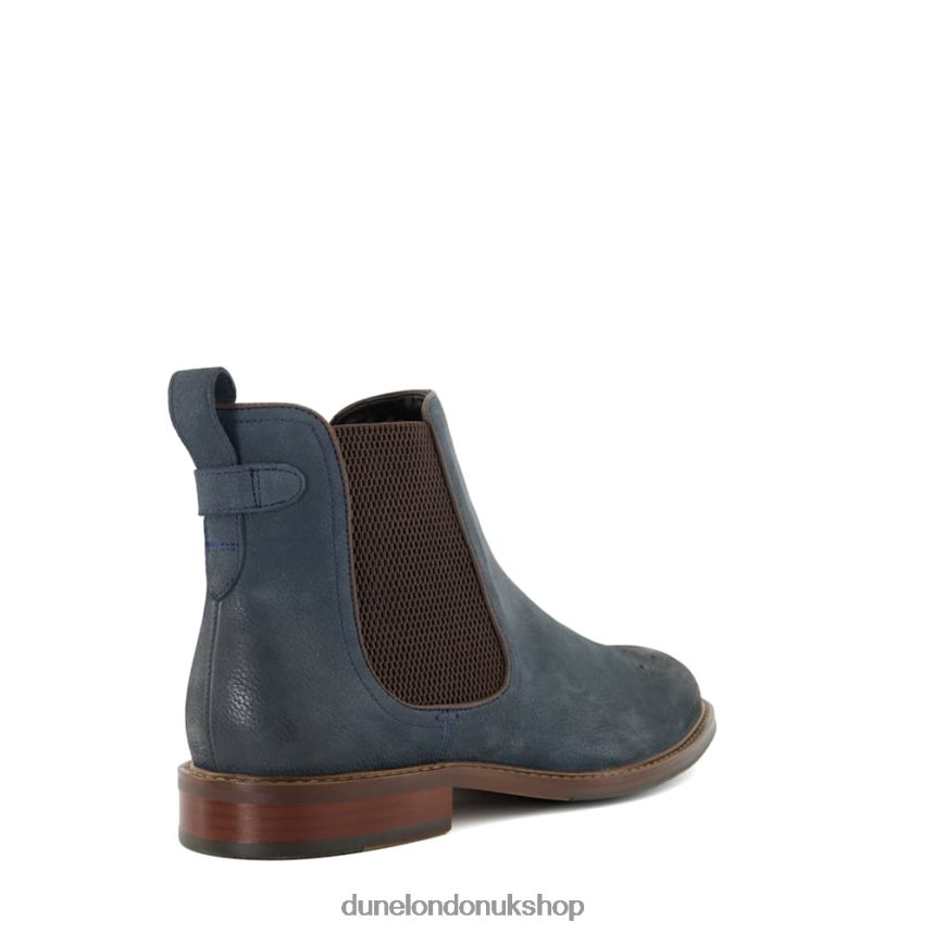 Elasticated Chelsea Boots Men N4BBPB839 Dune London Clicker Blue