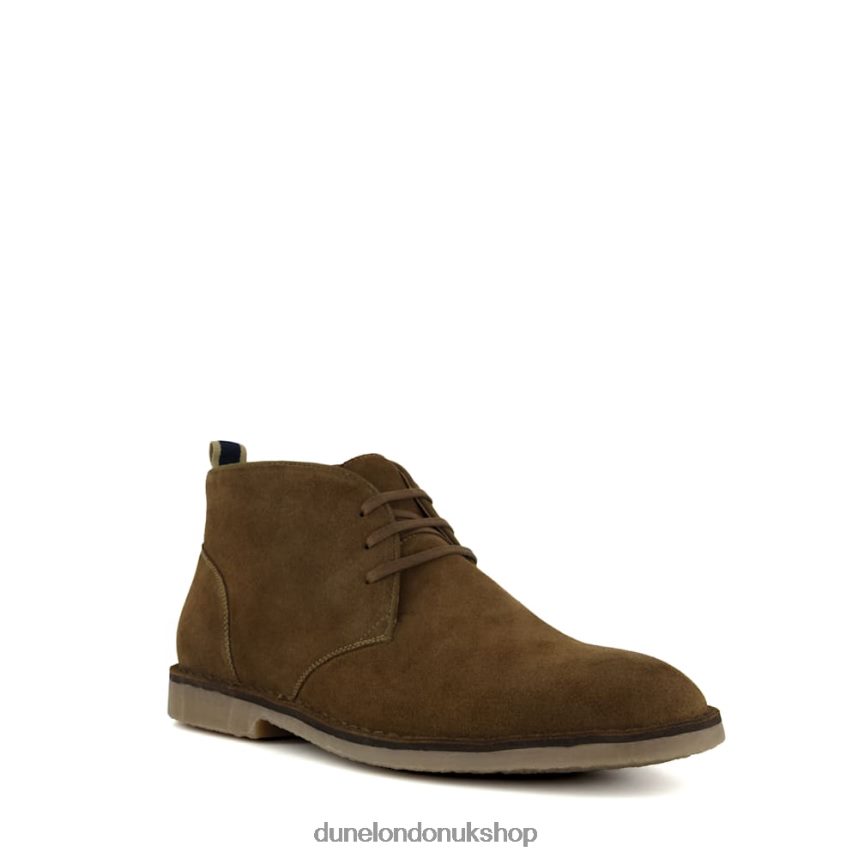 Casual Chukka Boots Men N4BBPB708 Dune London Cashed Khaki - Click Image to Close