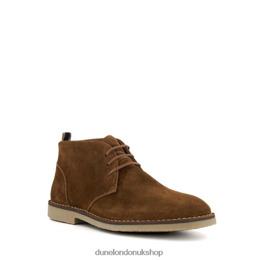 Casual Chukka Boots Men N4BBPB799 Dune London Cashed Tan