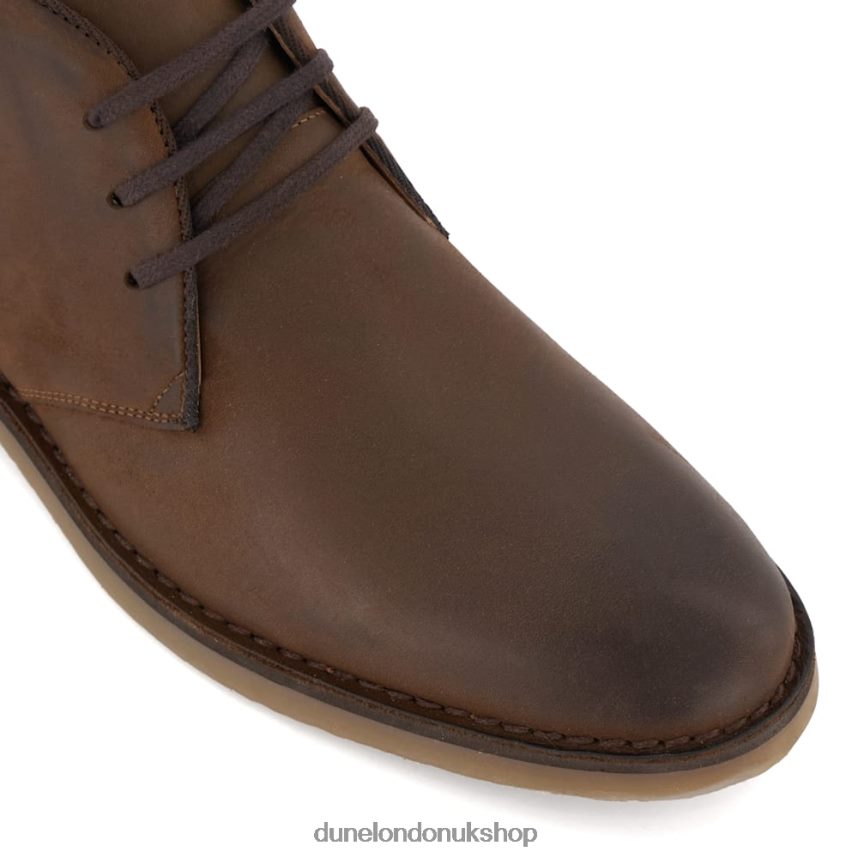 Casual Chukka Boots Men N4BBPB820 Dune London Cashed Brown