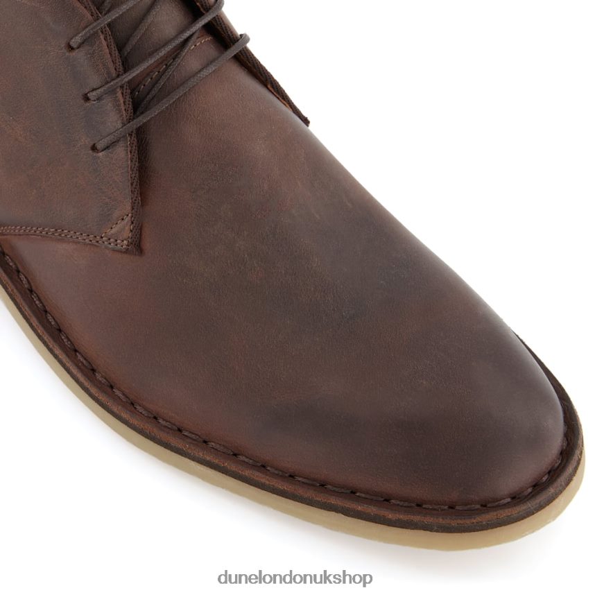 Lace Up Chukka Boots Men N4BBPB862 Dune London Cash Brown